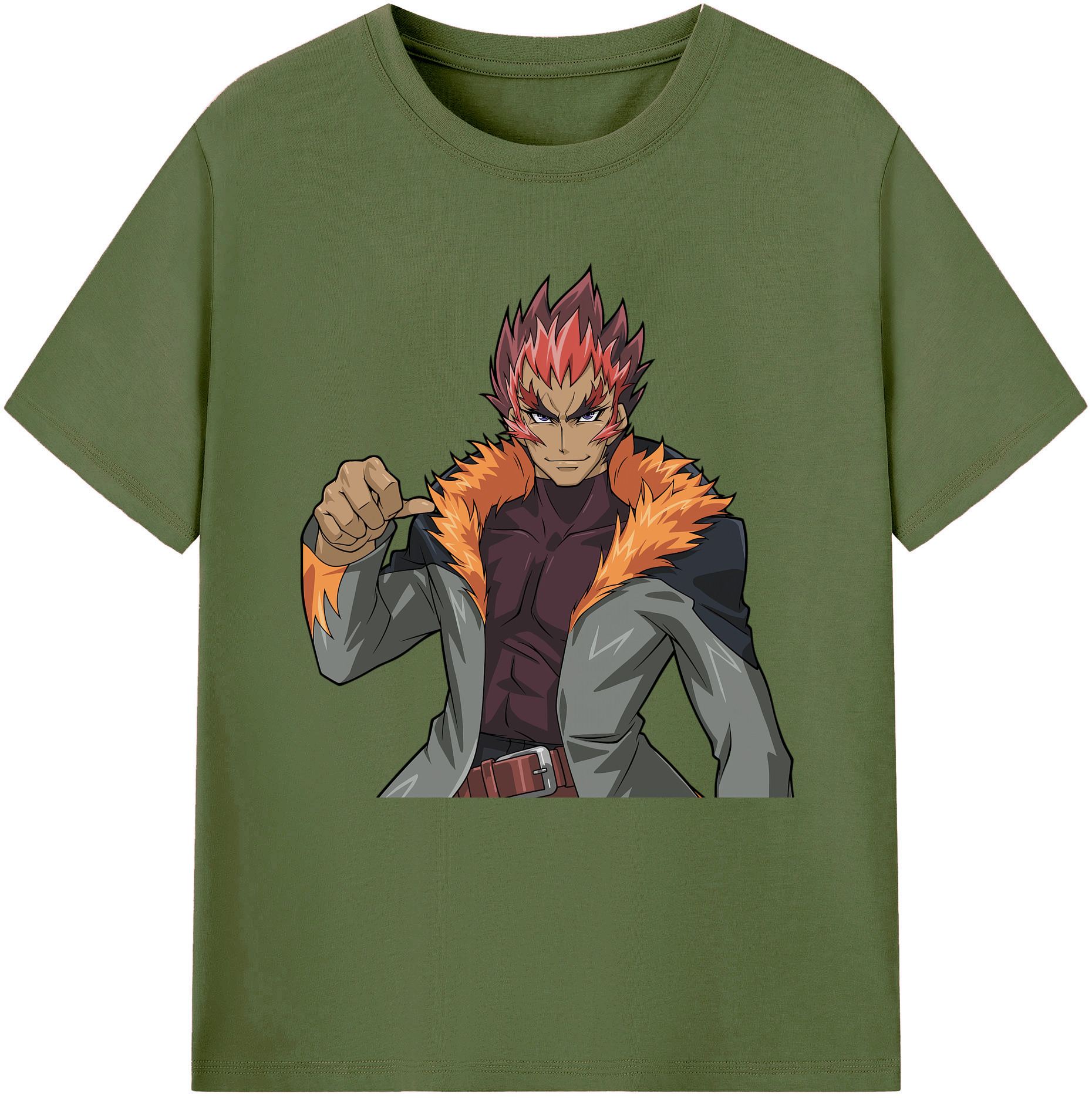 （画像用） 遊☆戯☆王 Yu-Gi-Oh! 綿100％半袖Tシャツ（フロントプリント）